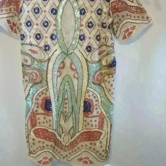 NWT Karlie Unique Sequin Dress.  Size S/M - Picture 5 of 8